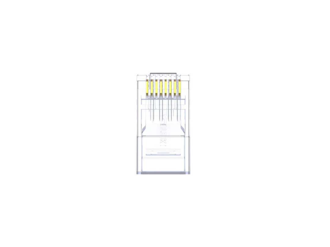 Unitek Cat 6 RJ45 Modular Plugs Y-OT19TP - 100 Pack, Gold-Plated Unitek Cat 6 RJ45 Modular Plugs Y-OT19TP - 100 Pack, Gold-Plated